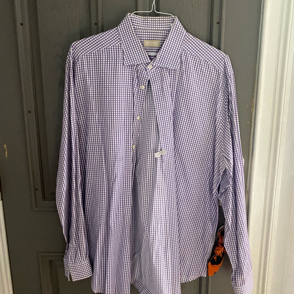 Michael Kors Purple Dress Shirt -36/37